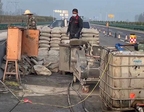 白银高速公路高压注浆